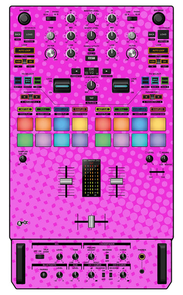 Pioneer DJ DJM S7 Skin Gradienter Pink
